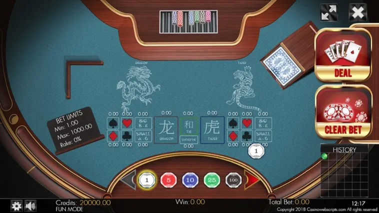 Dragon Tiger Tại 789WIN: Trò Chơi Kịch Tính Đầy Hấp Dẫn